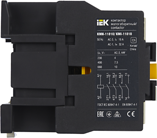 Изображение товара Контактор IEK KKME11-018-024-10