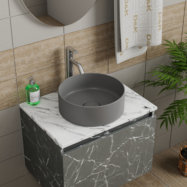 Изображение товара Умывальник D&K Matrix DT1391506 (графит)