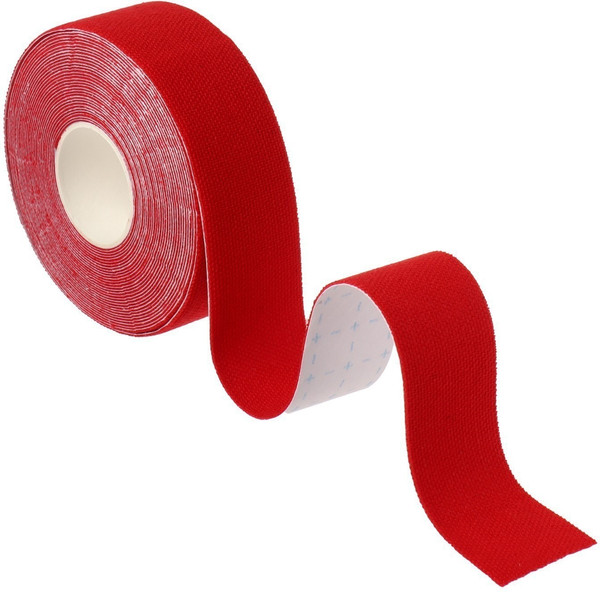 Изображение товара Кинезио тейп Onlytop 9408638 (2.5x500см, красный)