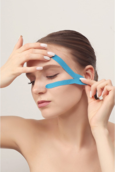 Изображение товара Кинезио тейп Onlytop 9408638 (2.5x500см, красный)