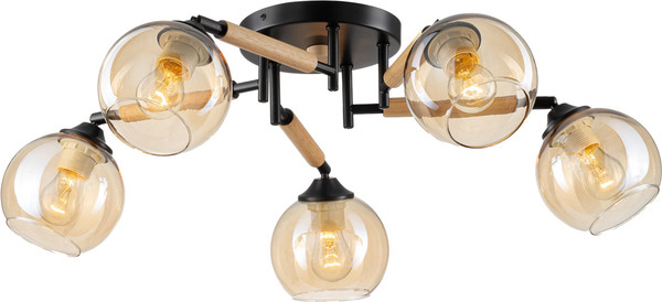 Изображение товара Люстра Citilux Tika CL133151 (черный)