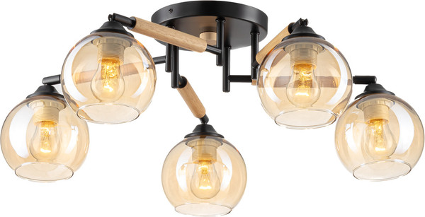 Изображение товара Люстра Citilux Tika CL133151 (черный)
