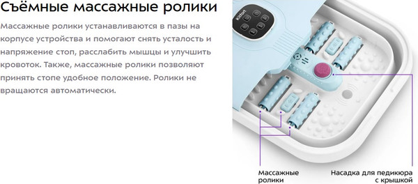 Изображение товара Гидромассажная ванночка Kitfort КТ-5904