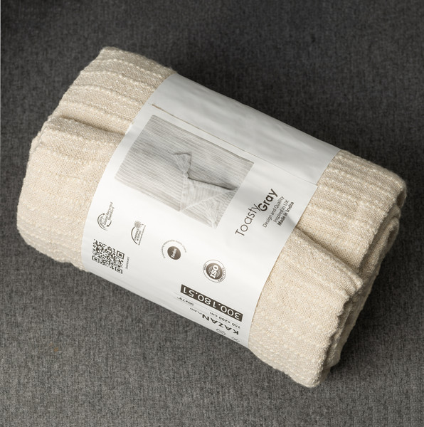 Изображение товара Плед Toasty Gray Казань 30018051 (бежевый)