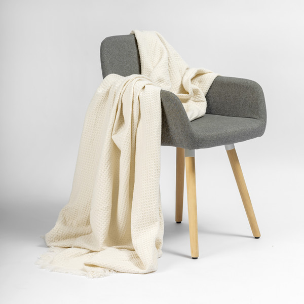 Изображение товара Плед Toasty Gray Лаурель 23892050 (ваниль)