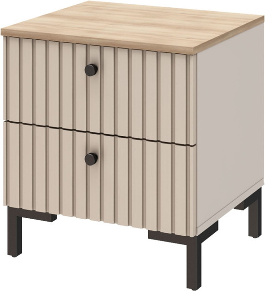 Изображение товара Прикроватная тумба Stolline Тоскана / 535.12 (кашемир серый)