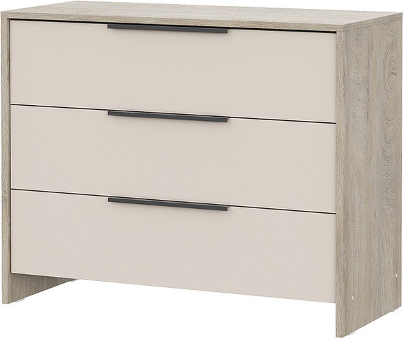 Изображение товара Комод Mio Tesoro Камелия 1 3 ящика (дуб эндгрейн/меланж)