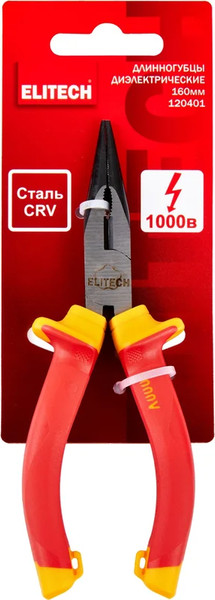 Изображение товара Длинногубцы Elitech 160мм / 207124