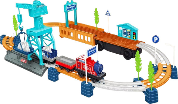 Изображение товара Железная дорога игрушечная PlayOkay 2023124700104