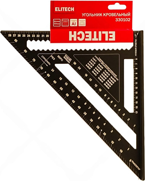 Изображение товара Угольник Elitech Кровельный 300мм / 207204