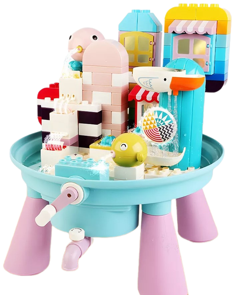 Изображение товара Развивающий игровой стол PlayOkay Моя водная игра / 77016 (122эл)