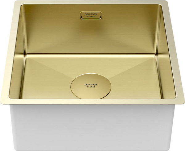 Изображение товара Мойка кухонная Paulmark Next 44 Uni PM214444-LG (золото/светлое золото)