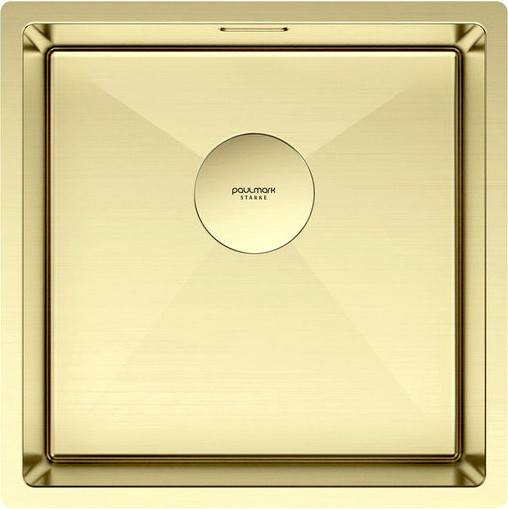 Изображение товара Мойка кухонная Paulmark Next 44 Uni PM214444-LG (золото/светлое золото)