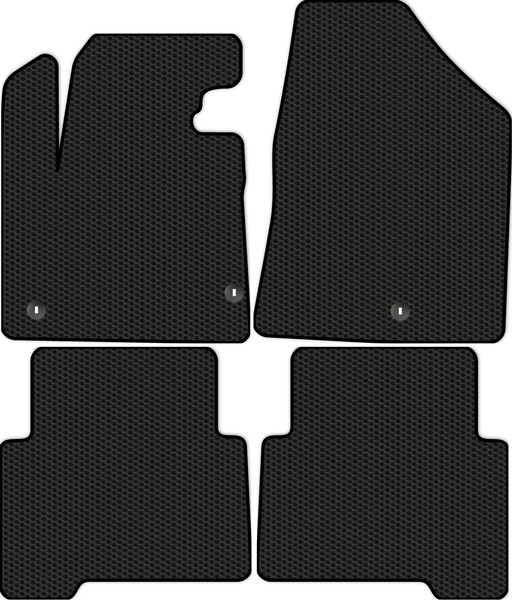 Изображение товара Комплект ковриков для авто Alicosta 0496_1 для Hyundai Santa Fe III SUV/DM 2012-2019 (EVA соты, черный)