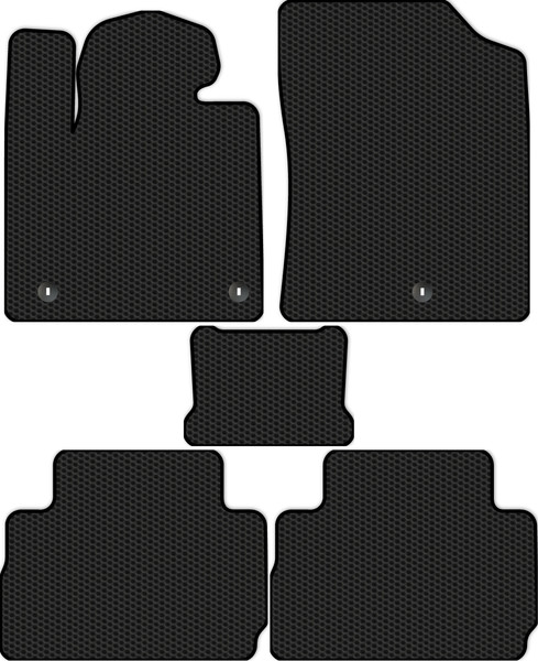 Изображение товара Комплект ковриков для авто Alicosta 0499_1 для Hyundai Santa Fe IV SUV 5 мест/TM (EVA соты, черный)