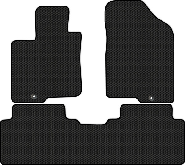 Изображение товара Комплект ковриков для авто Alicosta 2306_1 для Kia Carens Минивэн/UN 2006-2012 (EVA соты, черный)