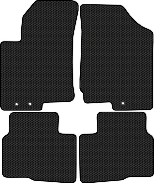 Изображение товара Комплект ковриков для авто Alicosta 0566_1 для Kia Cerato II Седан/TD 2008-2013 (EVA соты, черный)