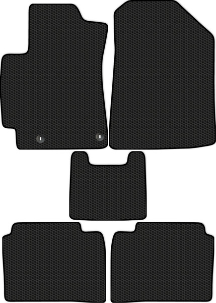 Изображение товара Комплект ковриков для авто Alicosta 0569_1 для Kia Cerato IV Седан 2018-н.в. (EVA соты, черный)