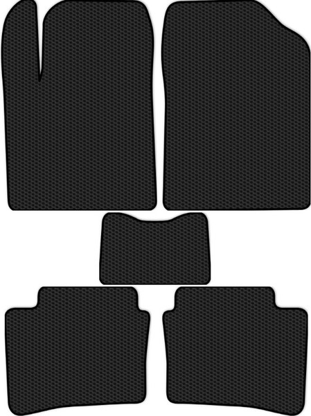 Изображение товара Комплект ковриков для авто Alicosta 2316_1 для Kia KX1 I SUV 2018-2024 (EVA соты, черный)