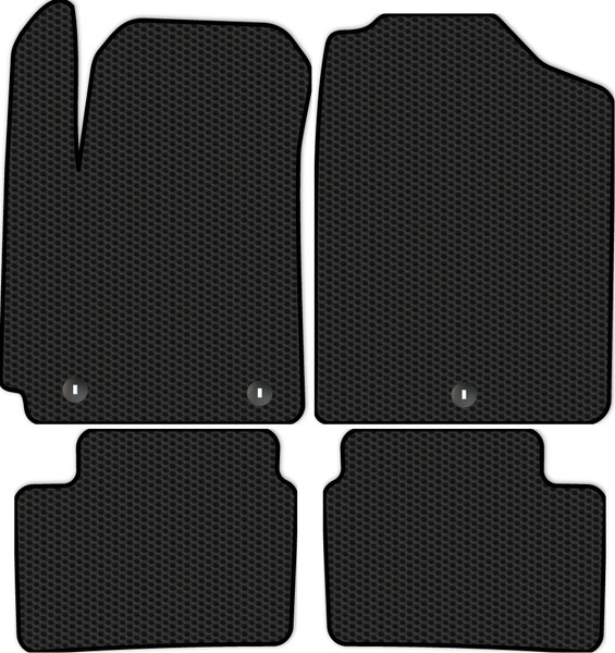 Изображение товара Комплект ковриков для авто Alicosta 2321_1 для Kia Picanto III Хэтчбек 5дв/JA АКПП 2017 (EVA соты, черный)