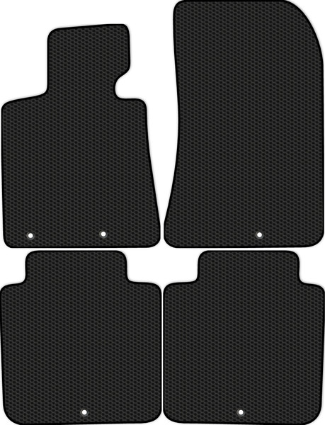 Изображение товара Комплект ковриков для авто Alicosta 0584_1 для Kia Quoris Седан 2013-2019 (EVA соты, черный)