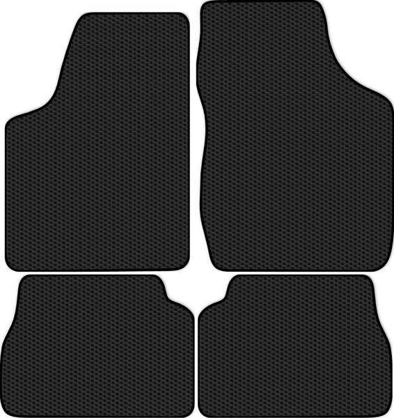 Изображение товара Комплект ковриков для авто Alicosta 0586_1 для Kia Rio I Седан/универсал/DC 2000-2005 (EVA соты, черный)