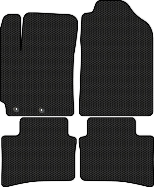 Изображение товара Комплект ковриков для авто Alicosta 2322_1 для Kia Rio IV Седан/FB 2016-н.в. (EVA соты, черный)