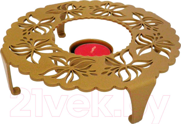 Изображение товара Подставка для подогрева GALA AK007-G (золото)