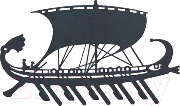 Изображение товара Ключница настенная GALA KL003-ВY (черный)