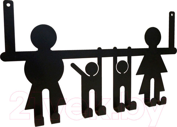 Изображение товара Вешалка для одежды GALA VL004-BY (черный)