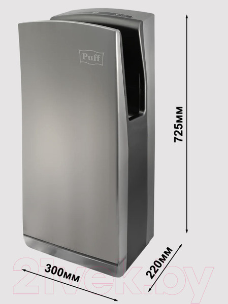 Изображение товара Сушилка для рук Puff 8899 (хром)