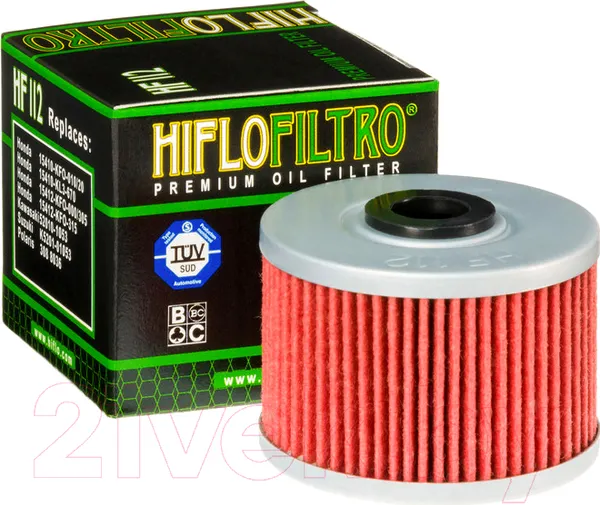 Изображение товара Масляный фильтр Hiflofiltro HF112