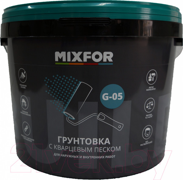 Изображение товара Грунтовка Mixfor G-05 бетон-контакт (10л)