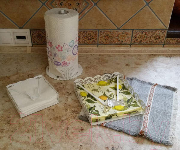 Изображение товара Салфетница GALA SL018-WY (белый)