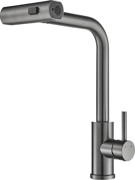 Изображение товара Смеситель Shevanik S263T (оружейная сталь)