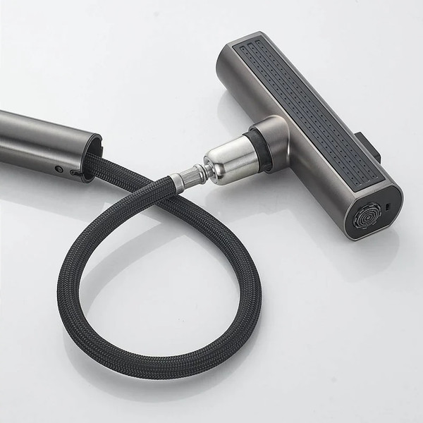 Изображение товара Смеситель Shevanik S263T (оружейная сталь)