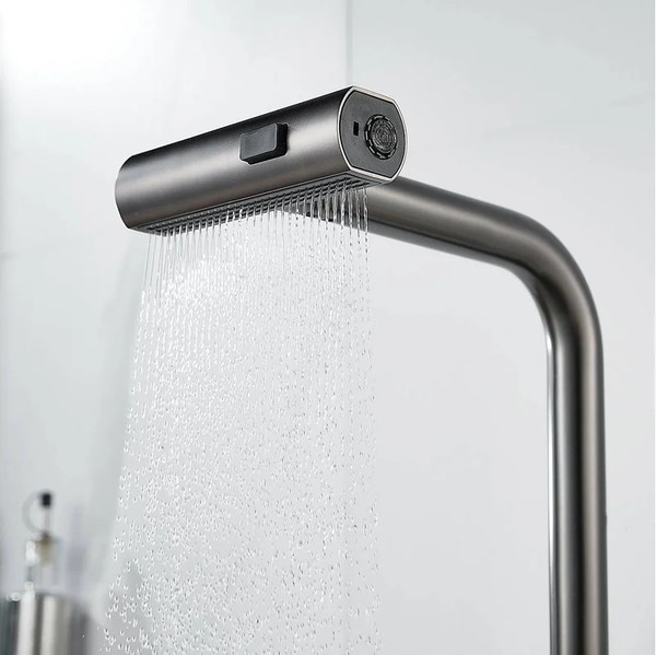 Изображение товара Смеситель Shevanik S263T (оружейная сталь)