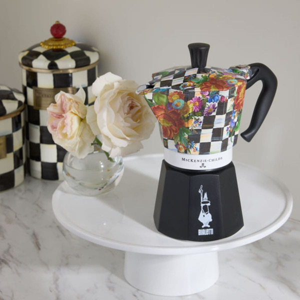 Изображение товара Гейзерная кофеварка Bialetti Moka Express MacKenzie 5348 (6 порций)