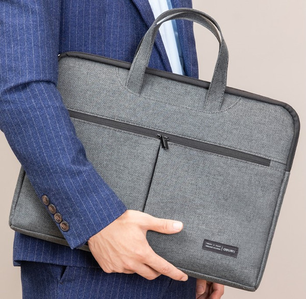 Изображение товара Сумка для ноутбука Deli BG10145 (серый)