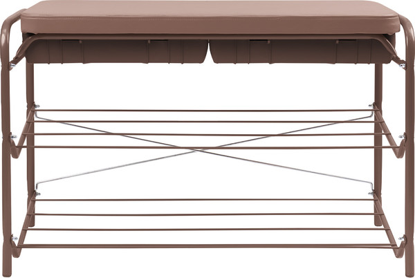 Изображение товара Банкетка Ника ЭТП3-1/К (коричневый/коричневый)