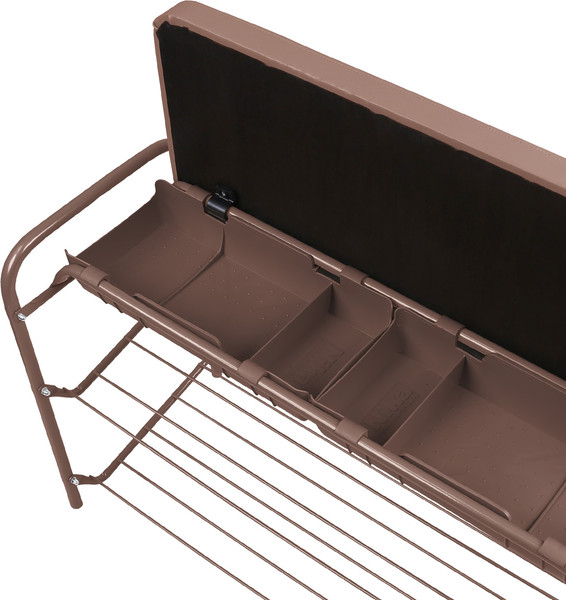 Изображение товара Банкетка Ника ЭТП3-1/К (коричневый/коричневый)