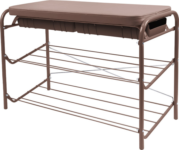 Изображение товара Банкетка Ника ЭТП3-1/К (коричневый/коричневый)