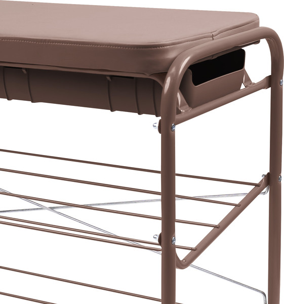 Изображение товара Банкетка Ника ЭТП3-1/К (коричневый/коричневый)