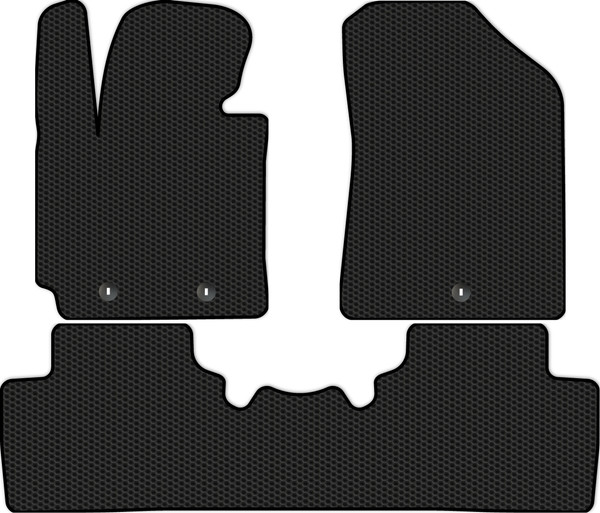 Изображение товара Комплект ковриков для авто Alicosta 0601_1 для Kia Soul II Хэтчбек 5дв/PS 2014-2019 (EVA соты, черный)