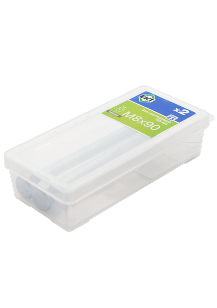 Изображение товара Болт ЕКТ Шестигранный 8х90 8.8 DIN 933 / B006443 (2шт)