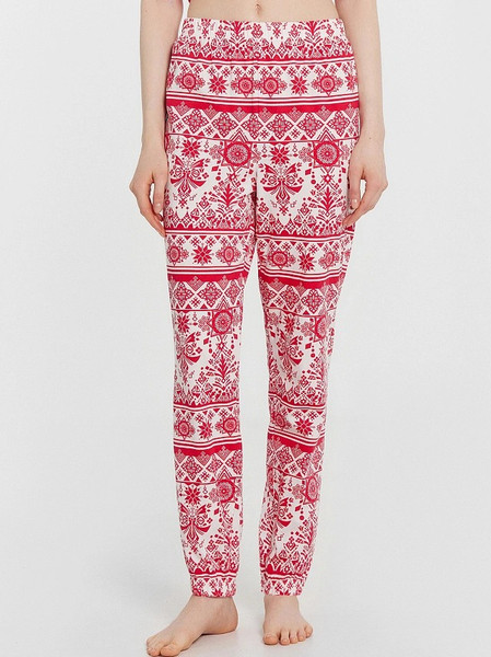 Изображение товара Пижама Mark Formelle 592510 (р.164/170-92-98, красный/новогодний орнамент)