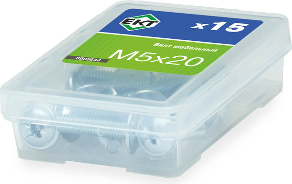 Изображение товара Винт ЕКТ Мебельный 5х20 / B006644 (15шт)