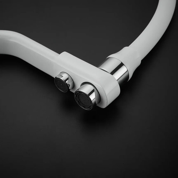 Изображение товара Смеситель Rose R558C (белый)