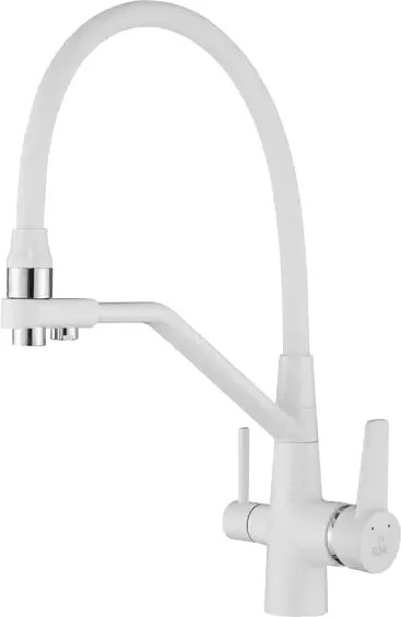 Изображение товара Смеситель Rose R558C (белый)