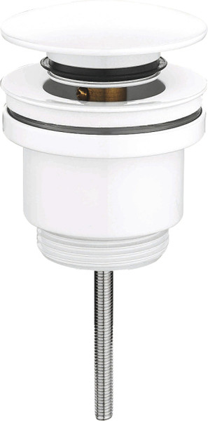 Изображение товара Донный клапан Rose RS31C (белый)